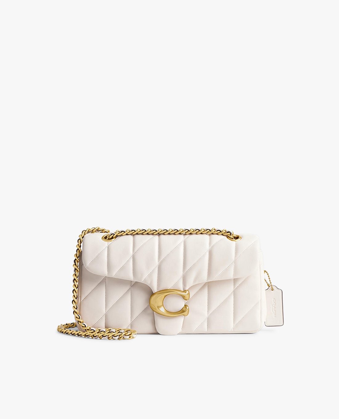 COACH - Túi đeo chéo nữ dáng chữ nhật nắp gập Tabby 26