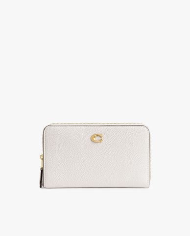  COACH - Ví dài nữ phom chữ nhật phối logo tinh tế Essential 