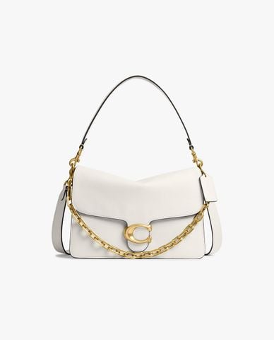  COACH - Túi đeo vai nữ phom chữ nhật Chain Tabby 30 