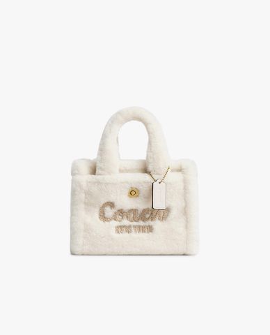  COACH - Túi xách nữ phom chữ nhật Cargo 20 In Shearling 