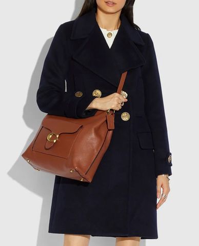  COACH -  Túi đeo vai phom vuông Tabby Hobo 