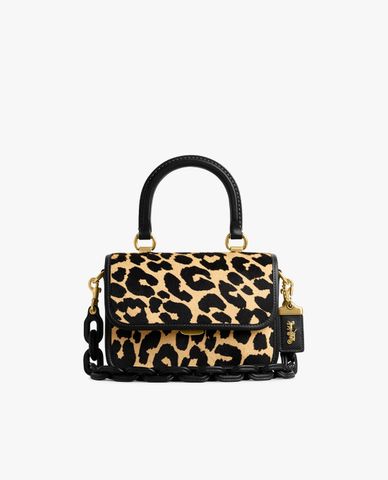  COACH -  Túi xách nữ phom chữ nhật nắp gập thanh lịch 