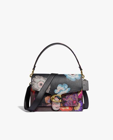  COACH - Túi đeo vai nữ phom chữ nhật nắp gập Tabby Kaffe Fassett Print 