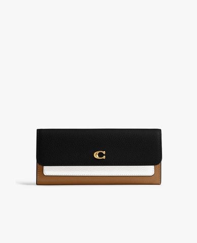  COACH - Ví nữ dáng dài nắp gập Mira 