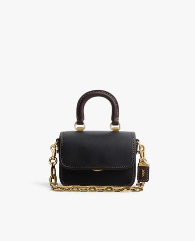  COACH - Túi đeo chéo nữ nắp gập phom chữ nhật thời trang 