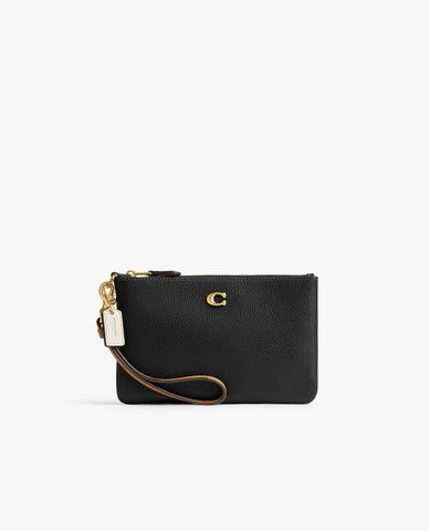 COACH - Ví nữ dáng ngắn phom chữ nhật Small Wristlet 