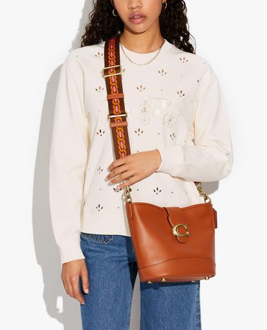  COACH - Túi đeo vai phom vuông Tali Bucket 