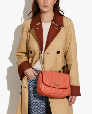  COACH - Túi đeo chéo nữ nắp gập Pillow Madison 