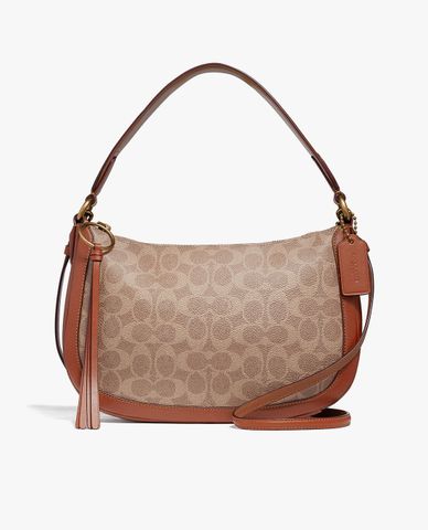  COACH - Túi đeo vai nữ Sutton Signature Canvas 