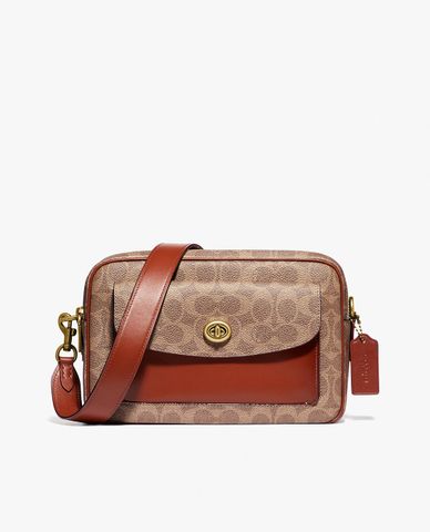  COACH - Túi xách tay nữ chữ nhật Cassie Camera 