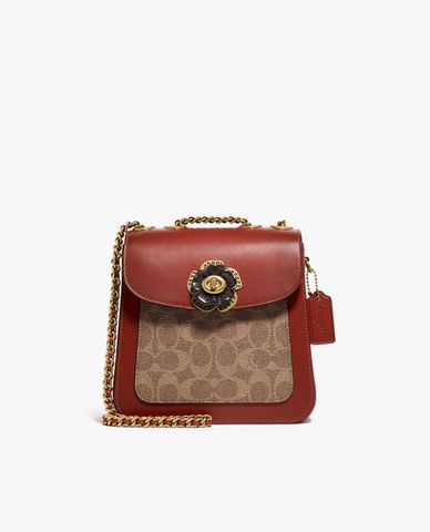  COACH - Balo nữ chữ nhật Charter In Signature Canvas 