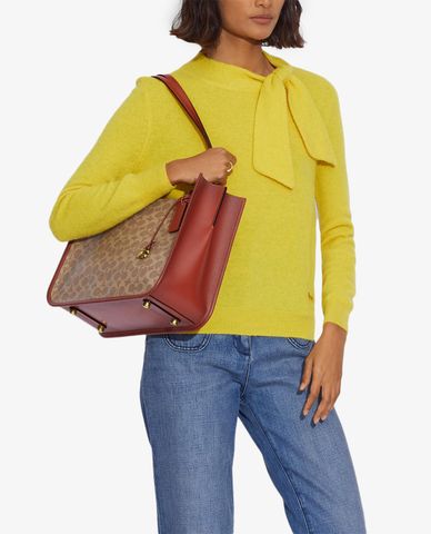  COACH - Túi tote nữ chữ nhật Tyler Carryall 