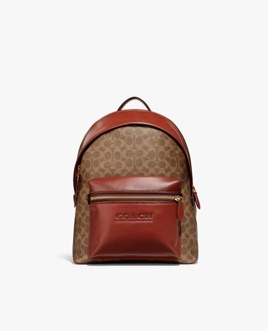  COACH - Balo nữ chữ nhật Charter In Signature Canvas 