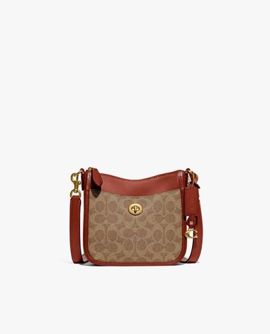  COACH - Túi đeo chéo nữ phom vuông Chaise 19 