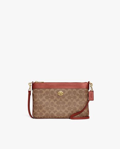  COACH - Túi đeo chéo nữ phom chữ nhật Polly 