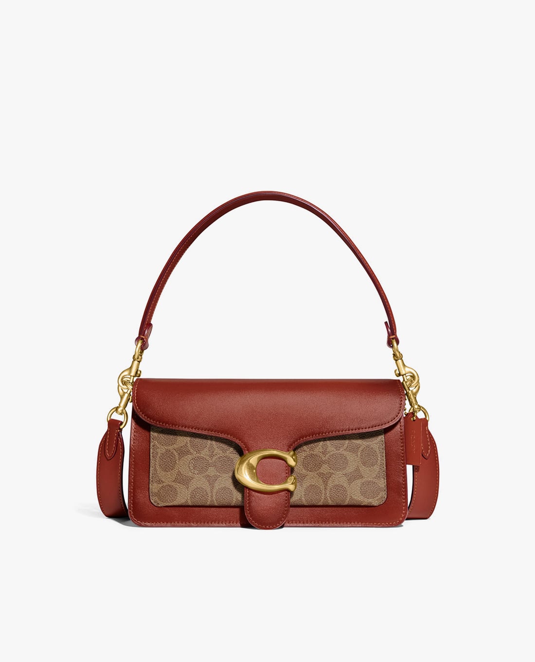 COACH -  Túi đeo vai nữ chữ nhật nắp gập Tabby 26