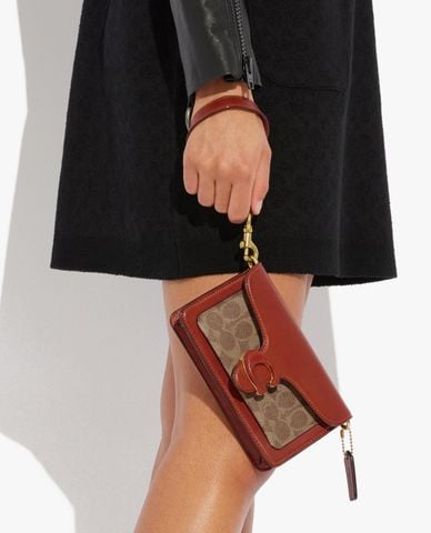  COACH - Clutch nữ phom chữ nhật Tabby 
