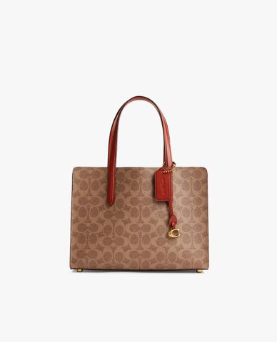  COACH -  Túi xách nữ chữ nhật Carter Carryall In 28 Signature Canvas 