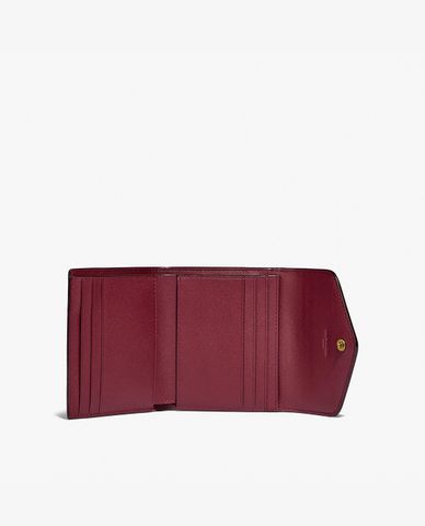  COACH - Ví nữ dạng gập phối logo thời trang 