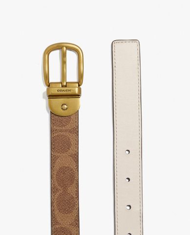  COACH - Thắt lưng nữ bản vừa Harness Buckle Reversible 
