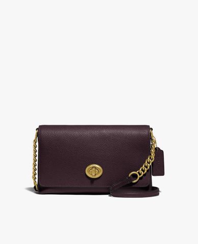  COACH - Túi đeo chéo nữ chữ nhật nắp gập Crosstown 