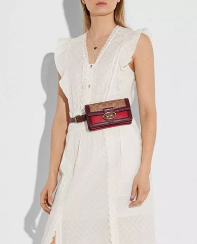  COACH - Ví nữ phối thắt lưng Riley Convertible 