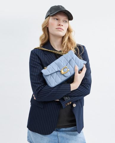  COACH - Túi đeo chéo nữ phom chữ nhật nắp gập Tabby 26 