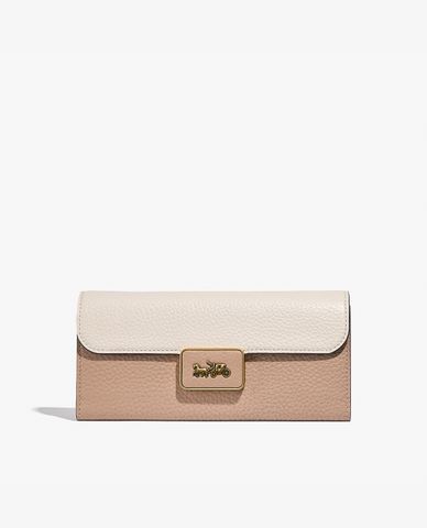  COACH - Ví nữ dạng gập dáng dài Alie 