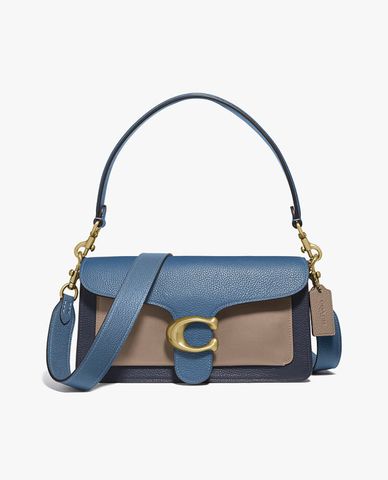  COACH - Túi đeo vai nữ hình chữ nhật Tabby Colorblock 