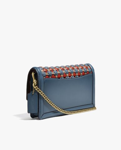  COACH - Ví cầm tay nữ Hutton Clutch With Weaving 