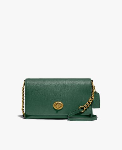  COACH - Túi đeo chéo nữ chữ nhật nắp gập Crosstown 