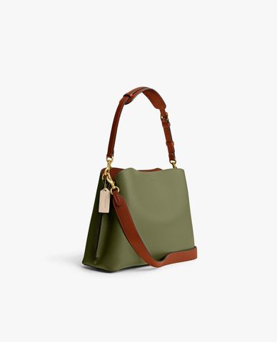  COACH - Túi đeo vai nữ hình thang Willow In Colorblock 