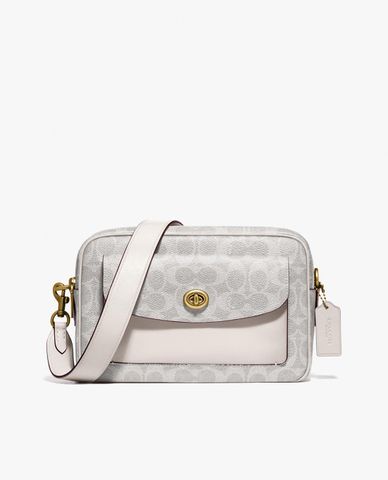  COACH - Túi xách tay nữ chữ nhật Cassie Camera 