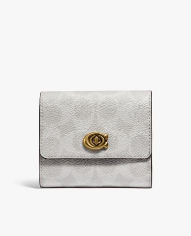  COACH - Ví nữ dạng gập Turn Lock 