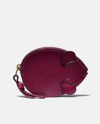  COACH - Ví đựng đồng xu Mouse Coin Case 