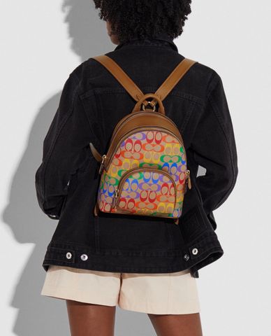  COACH - Balo nữ mini Carrie 23 