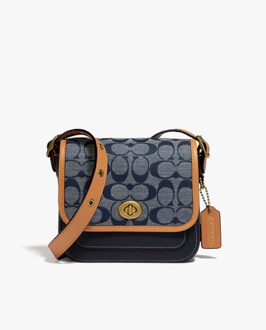  COACH - Túi đeo chéo nữ nắp gập Rambler 16 