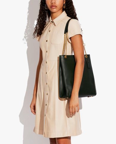  COACH - Túi tote nữ chữ nhật thời trang 