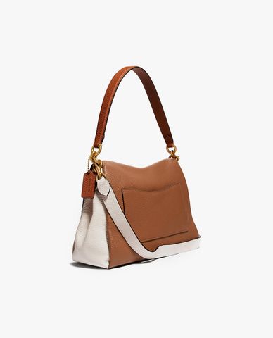  COACH - Túi đeo vai nữ nắp gập May In Colorblock 