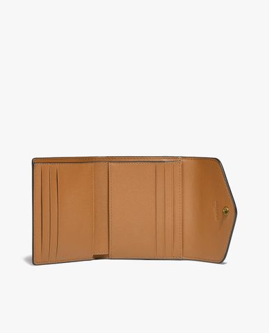  COACH - Ví nữ dạng gập phối logo thời trang Wyn 