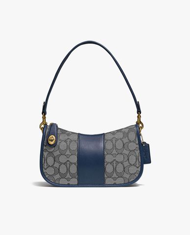  COACH - Túi xách tay nữ Swinger Bag In Signature Jacquard 