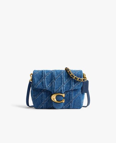  COACH - Túi đeo vai nữ chữ nhật nắp gập Tabby 26 