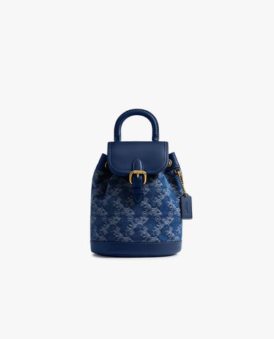  COACH - Balo nữ nắp gập Harper With Horse And Carriage Print 