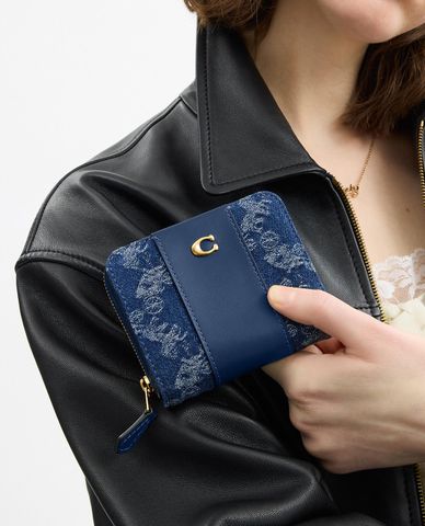  COACH - Ví nữ dáng ngắn Horse And Carriage Print 