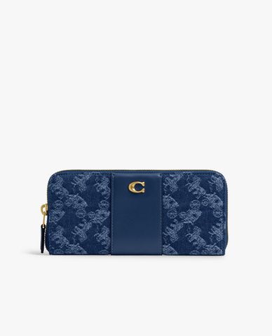  COACH - Ví nữ dáng dài Horse And Carriage Print 