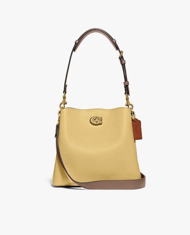  COACH - Túi đeo vai nữ phom vuông Willow Bucket 