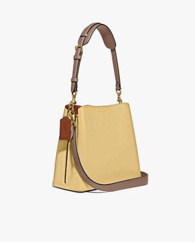  COACH - Túi đeo vai nữ phom vuông Willow Bucket 