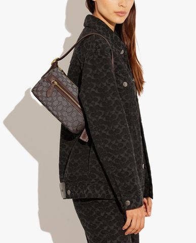  COACH -  Túi đeo vai nữ chữ nhật phong cách 