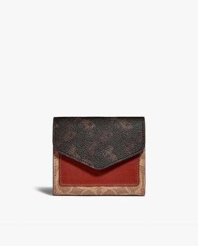  COACH - Ví nữ dạng gập Coach Wyn With Horse & Carriage Print 