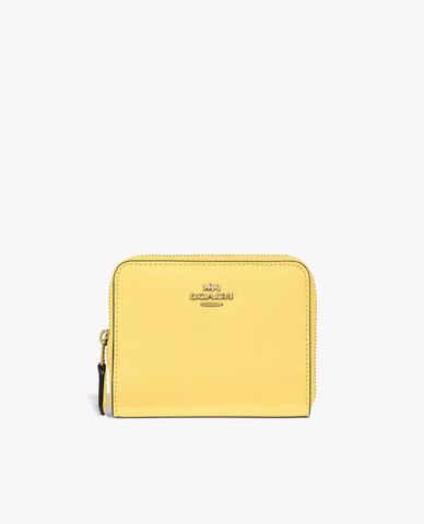  COACH - Ví nữ mini phối zip Around 